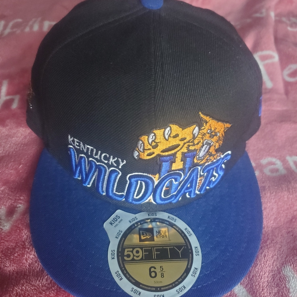 New era fitted kids cap Kentucky wildcats size 6 5/8
